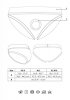 Vibrating Strap-on High-cut Brief - M/L